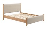 Hadi Beige Modern Queen Bed