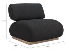 Barsa Modern Boucle-Style Accent Chair
