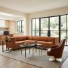 Norden Modern Deco Coffee Table Set with Steel & MDF