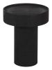 Watson Black Modern Mango Wood Side Table