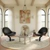 Arian Modern Silver Iron Coffee Table