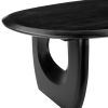 Arasan Organic Modern Solid Acacia Wood Coffee Table