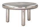 Arian Modern Silver Iron Coffee Table