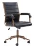 Contemporary Adjustable Office Chair with Rolling Base