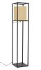 Yves Black & Gold Modern Perforated Steel Floor Lamp