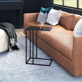 Atom Minimalist Powder-Coated Steel Side Table