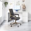 Contemporary Adjustable Office Chair with Rolling Base