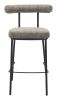 Kede Modern & Traditional Barstool - Green Tweed