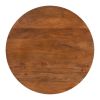 Antium Mid-Century Modern Walnut Mango Wood Coffee Table
