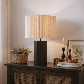 Aurora Modern Beige & Black Table Lamp