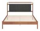 Netz Black Modern Queen Bed