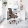 Modern Adjustable Office Chair with Rolling Base