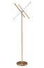 Garza Modern Brushed Bronze Floor Lamp