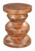 Kerala Walnut Acacia Wood Modern Side Table
