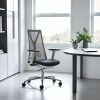 Hasso Black Modern Office Chair