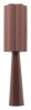 Violet Brown Modern PVC & Steel Floor Lamp