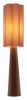 Violet Brown Modern PVC & Steel Floor Lamp