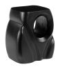 Trung Black Modern Solid Mango Wood Side Table