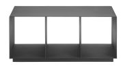 Kokos Charcoal Aluminum Modern Coffee Table