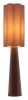 Violet Brown Modern PVC & Steel Floor Lamp