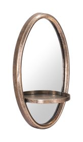 Petite Mirrored Wall Shelf for Keys & Jewelry
