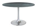 Metropolis 48-Inch Raw Marble Dining Table