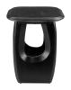 Arasan Contemporary Organic Solid Acacia Wood Accent Table