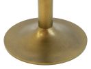 Fullerton Modern Marble Pedestal Accent Table