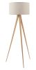 Imperial Beige & Natural Modern Floor Lamp