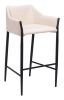 Andover Contemporary Barstool – Vinyl Upholstery & Steel Frame