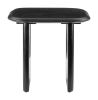 Arasan Contemporary Organic Solid Acacia Wood Accent Table