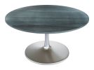 Metropolis 60-Inch Raw Marble Dining Table