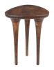 Spiker Walnut Modern Mango Wood Side Table