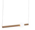 Adeo Modern Deco LED Ceiling Lamp – Gold-Plated Steel