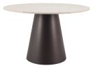 Jorf Beige & Bronze Modern Dining Table