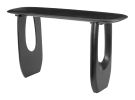 Arasan Contemporary Organic Solid Acacia Wood Console Table