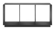 Kokos Charcoal Aluminum Modern Coffee Table