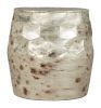 Pam Antique Beige Hand-Finished Side Table