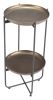 Bronson Modern Industrial Powder-Coated Steel Tray Table