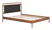 Netz Black Modern Queen Bed