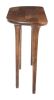Spiker Walnut Modern Solid Mango Wood Console Table