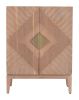Hira Natural Solid Acacia Wood Storage Cabinet