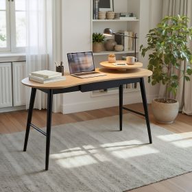 Tarkiz Natural Modern Rubberwood Desk
