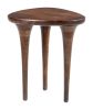 Spiker Walnut Modern Mango Wood Side Table