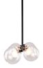 Keyoz Modern Deco Black Steel Ceiling Lamp