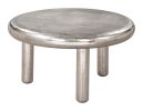 Arian Modern Silver Iron Coffee Table