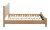 Hadi Beige Modern King Bed