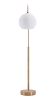 Griffith Modern Brass Arc Floor Lamp