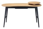 Tarkiz Natural Modern Rubberwood Desk