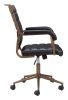 Contemporary Adjustable Office Chair with Rolling Base